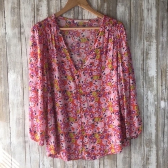 Lush Tops - Lush Floral Blouse
